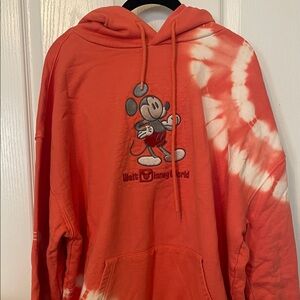 Walt Disney World Mickey Mouse tie dye sweatshirt